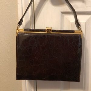 Vintage alligator purse